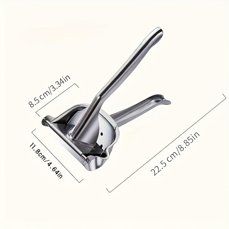 304 Stainless Steel Citrus Juicer, Manual Orange Lemon Squeezer with Pulp Strainer, Kitchen Juice Extractor Tool срібний
304 Stainless Steel Citrus Juicer, Manual Orange Lemon Squeezer with Pulp Strainer, Kitchen Juice Extractor Tool срібний