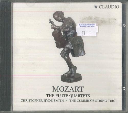 CD CHRISTOPHER HYDESMITH THE CUMMING Mozart The lute Quartets CR36103D CLAUDIO 1986 UK Classical Used
CD CHRISTOPHER HYDESMITH THE CUMMING Mozart The lute Quartets CR36103D CLAUDIO 1986 UK Classical Used