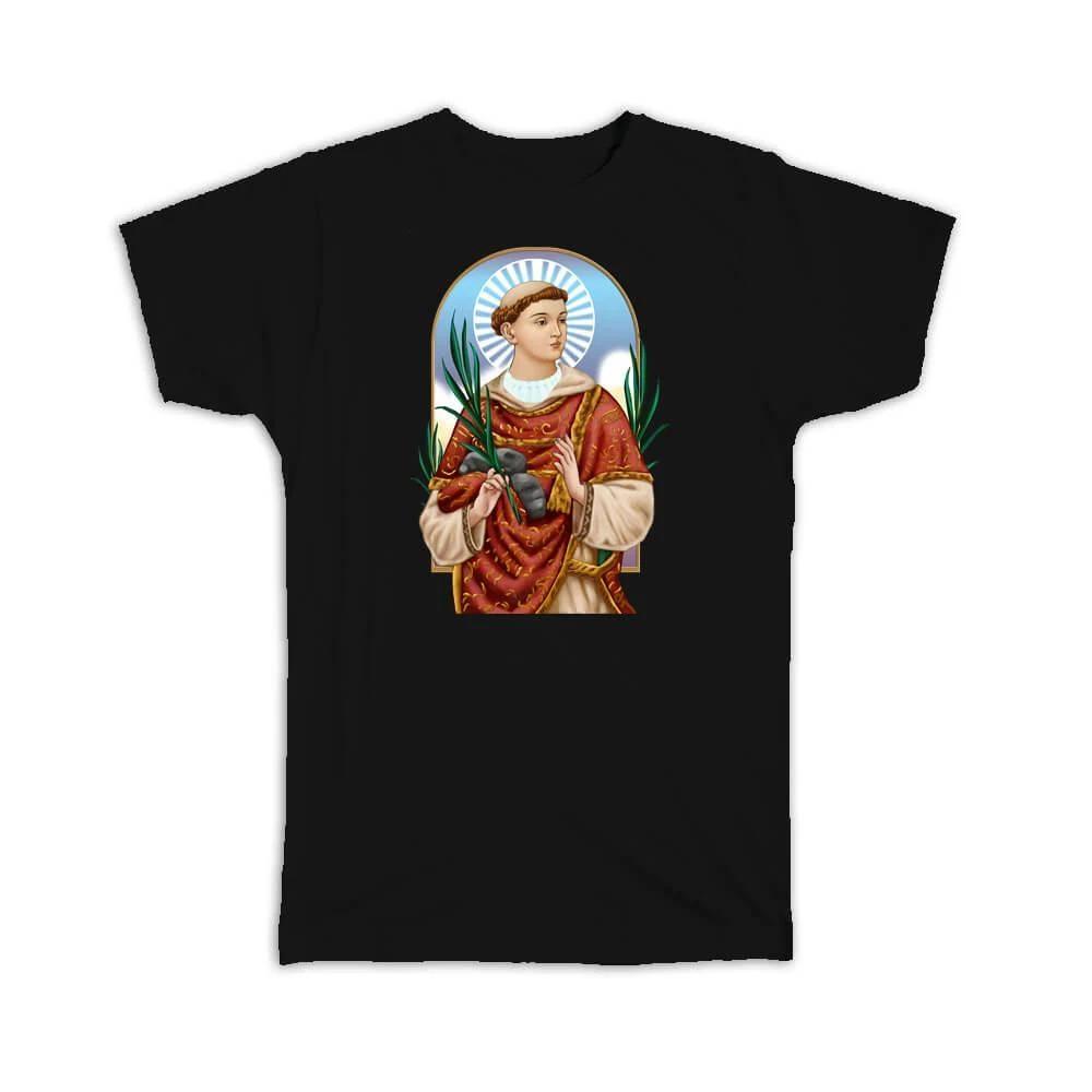 Gift T-Shirt : Saint Stephen Catholic Palm Branch Stones Christian Religious M
Gift T-Shirt : Saint Stephen Catholic Palm Branch Stones Christian Religious M