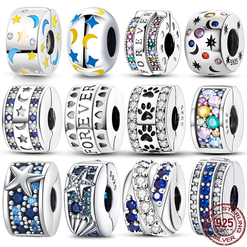 New In 925 Sterling Silver Clasp Silver Charms Silicone Spacer Beads Safety Chain Fit Original Bracelet Jewelry Women
New In 925 Sterling Silver Clasp Silver Charms Silicone Spacer Beads Safety Chain Fit Original Bracelet Jewelry Women