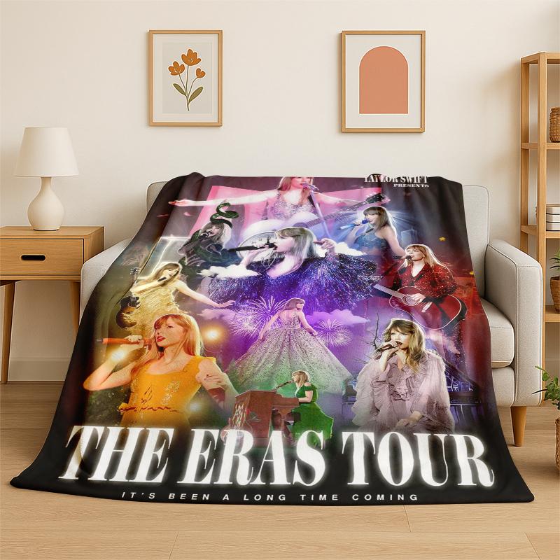 Singer T-Taylor Singer Music Flannel Blanket Soft Warm Throw Blanket for Bedroom Living Room Bed Travel Camping Picnic Gift 75x90cm
Singer T-Taylor Singer Music Flannel Blanket Soft Warm Throw Blanket for Bedroom Living Room Bed Travel Camping Picnic Gift 75x90cm