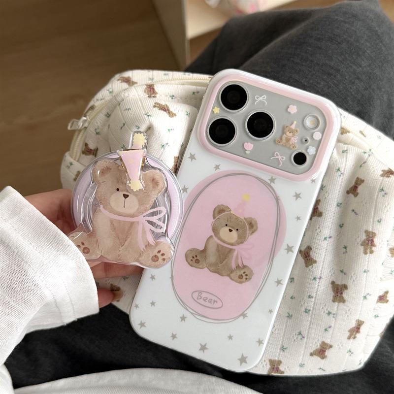Pink Bow Bear Magnetic Phone Case for iPhone 15/16/17 Pro/Pro Max iPhone 16 Pro
Pink Bow Bear Magnetic Phone Case for iPhone 15/16/17 Pro/Pro Max iPhone 16 Pro