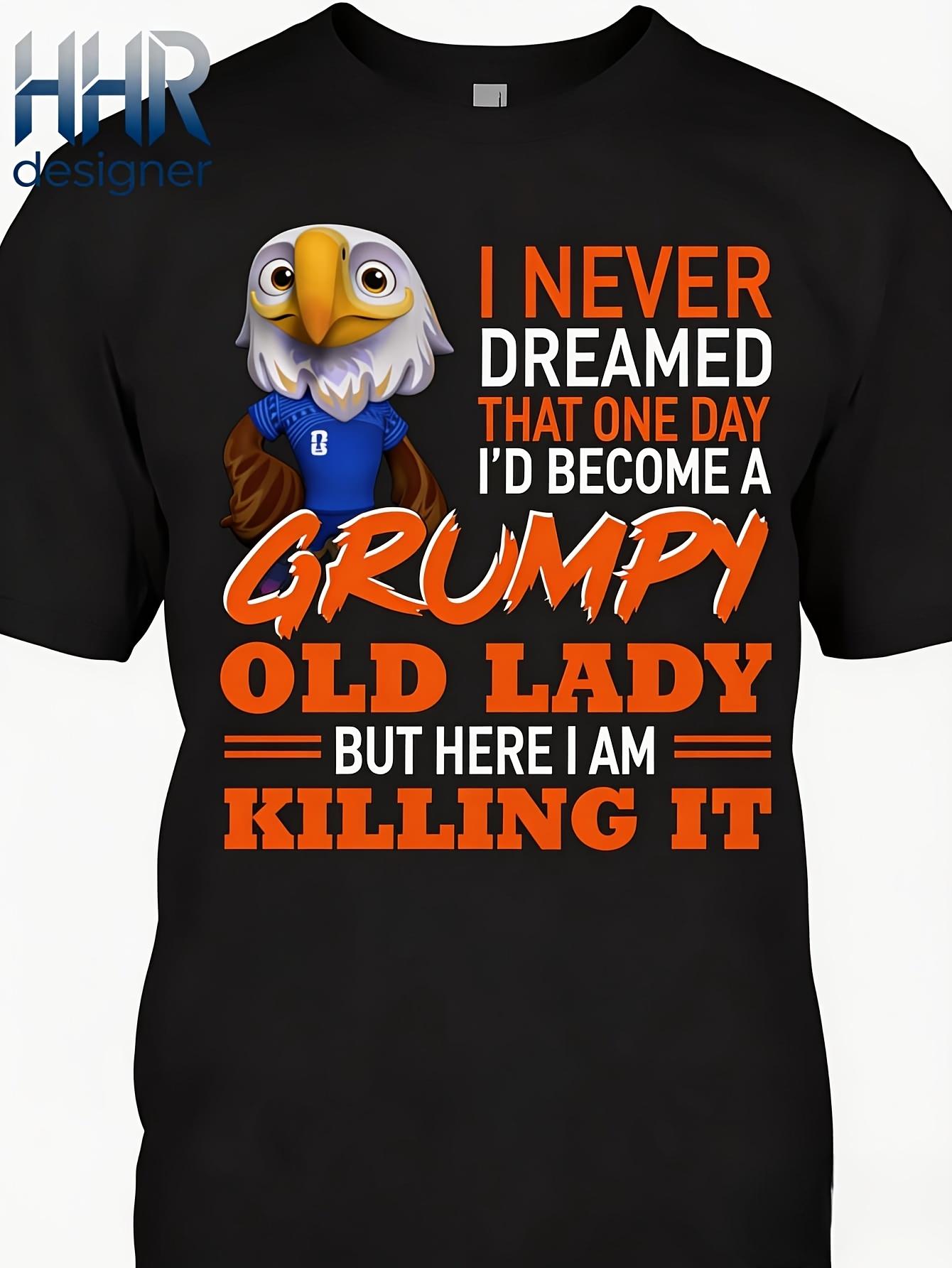 Funny Cartoon Bald Eagle Soccer Player T-Shirt I Never Dreamed But Here I Am Killing It High Quality Printed T-Shirt S чёрный
Funny Cartoon Bald Eagle Soccer Player T-Shirt I Never Dreamed But Here I Am Killing It High Quality Printed T-Shirt S чёрный