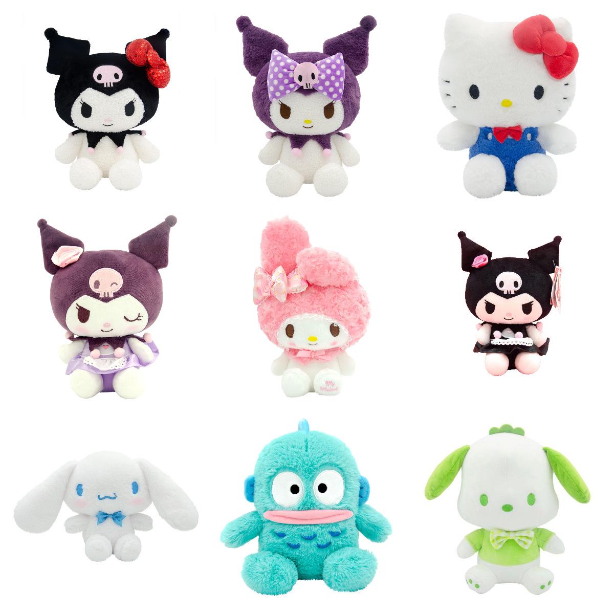 Оригинальный набор плюшевых кукол Sanrio Kuromi & Kitty Melody Officially Licensed, With Anti-Counterfeit Label
Оригинальный набор плюшевых кукол Sanrio Kuromi & Kitty Melody Officially Licensed, With Anti-Counterfeit Label