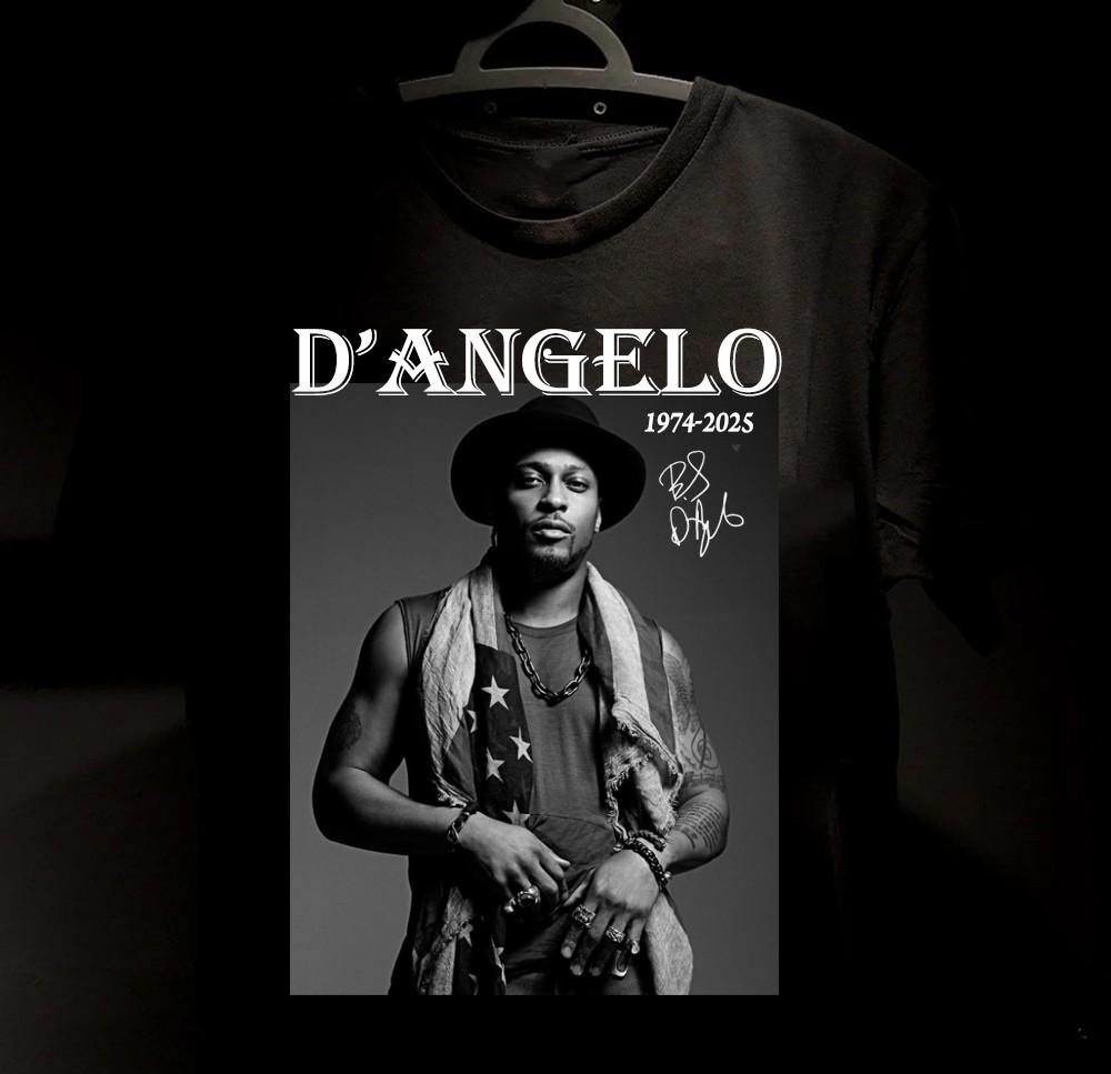 Рождественский подарок D Angelo R.I.P Хлопковая футболка унисекс всех размеров 23D856 M
Рождественский подарок D Angelo R.I.P Хлопковая футболка унисекс всех размеров 23D856 M