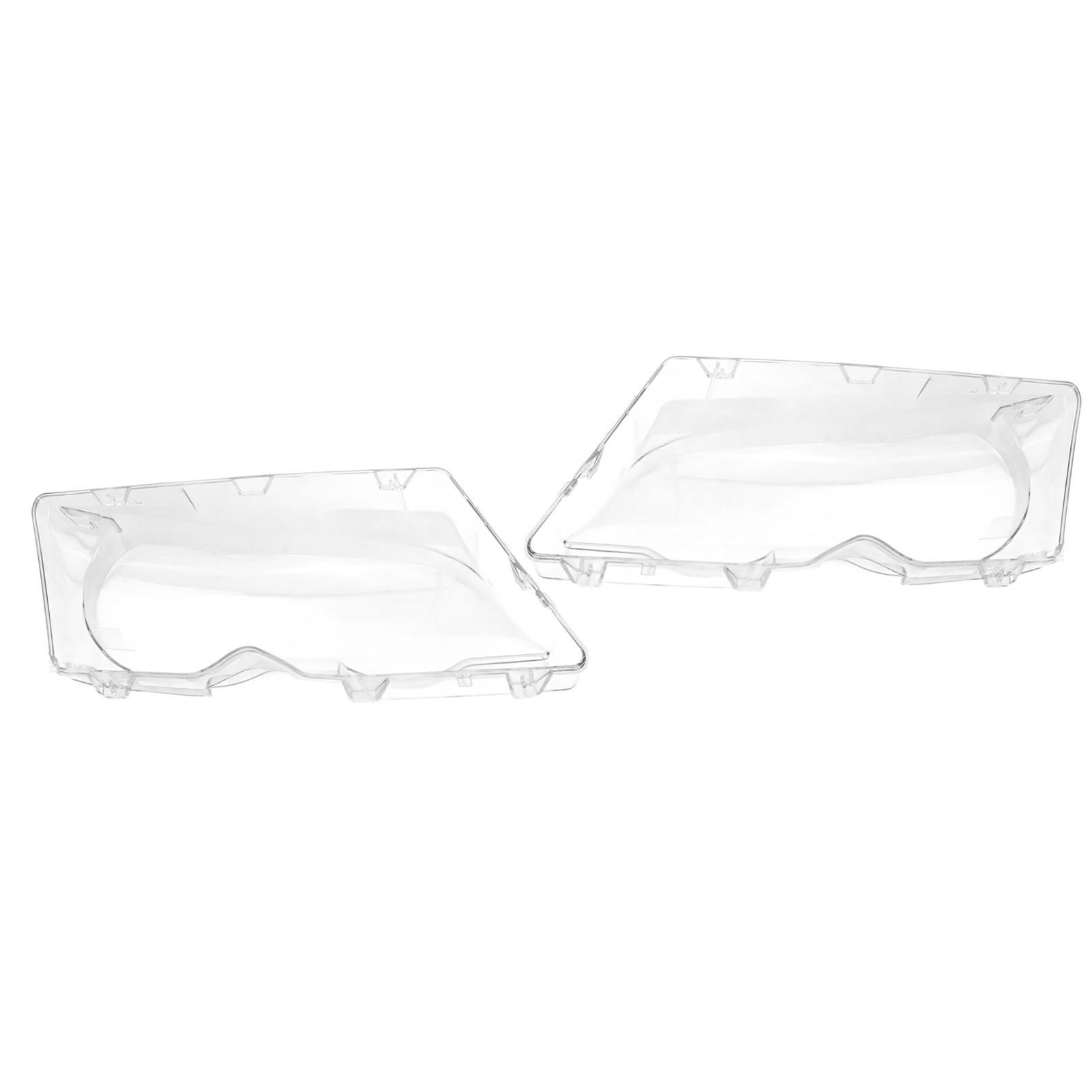 1 Pair Clear Headlight Lens Covers Car Left Right ABS Headlights Clear Lens Cover Shell for E46 2DR 1999 to 2003
1 Pair Clear Headlight Lens Covers Car Left Right ABS Headlights Clear Lens Cover Shell for E46 2DR 1999 to 2003