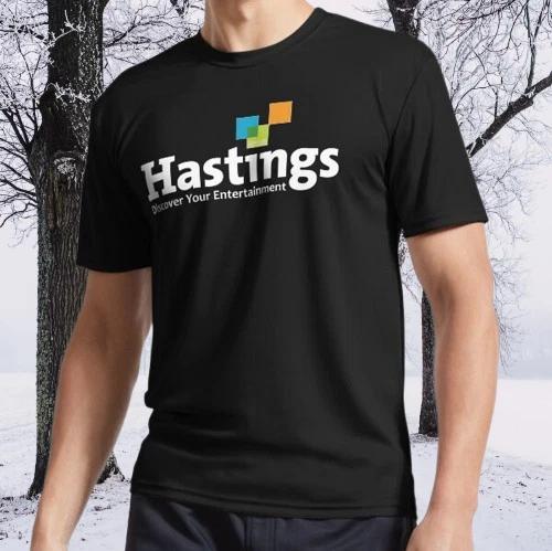 Hastings Entertainment - White Active Logo TEE T-Shirt Funny Size S to 5XL S
Hastings Entertainment - White Active Logo TEE T-Shirt Funny Size S to 5XL S