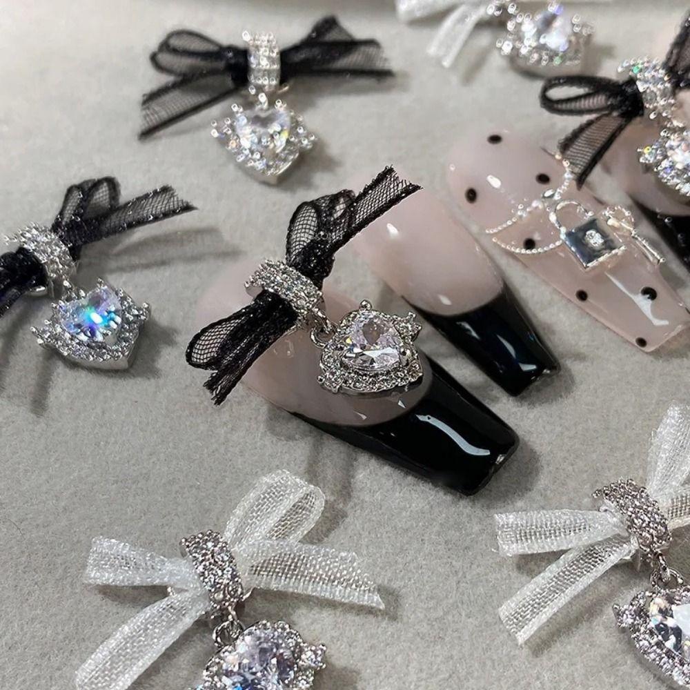 1 PCS Organza Bow Zircon Nail Art Accessories Exquisite Lace Bow Love Nail Decorations Nail Salon белый
1 PCS Organza Bow Zircon Nail Art Accessories Exquisite Lace Bow Love Nail Decorations Nail Salon белый