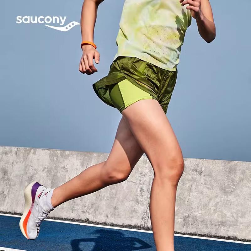 SAUCONY Women s Quick-Dry Running Shorts with Liner S
SAUCONY Women s Quick-Dry Running Shorts with Liner S