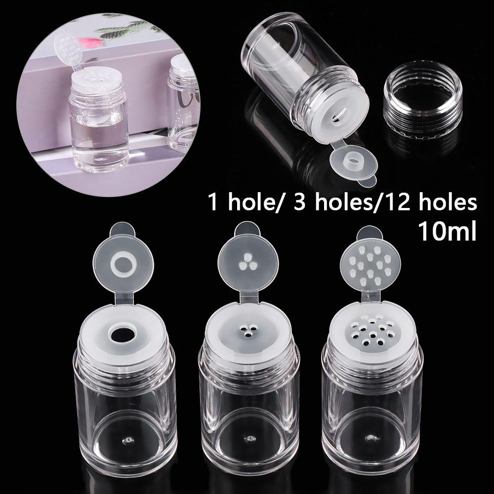 Empty 10ml Screw Lid Refillable Bottles Cosmetic Sifter Container Loose Powder Jars DIY Bottle 1 hole
Empty 10ml Screw Lid Refillable Bottles Cosmetic Sifter Container Loose Powder Jars DIY Bottle 1 hole
