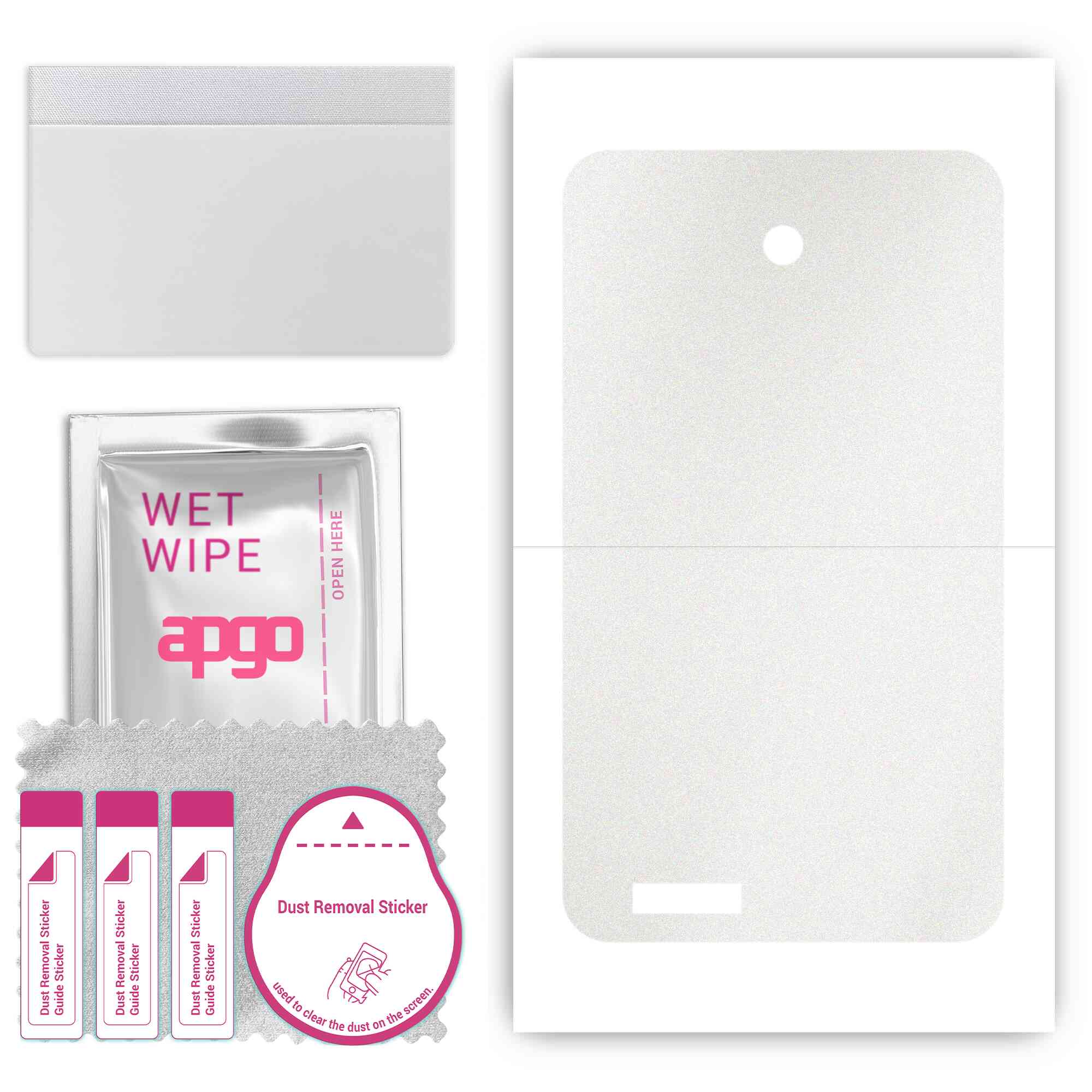 apgo Protective Skin Sticker for the back compatible with Asus Fonepad K004, Wrap Film, Foil, Vinyl - Pattern Matte Transparent
apgo Protective Skin Sticker for the back compatible with Asus Fonepad K004, Wrap Film, Foil, Vinyl - Pattern Matte Transparent