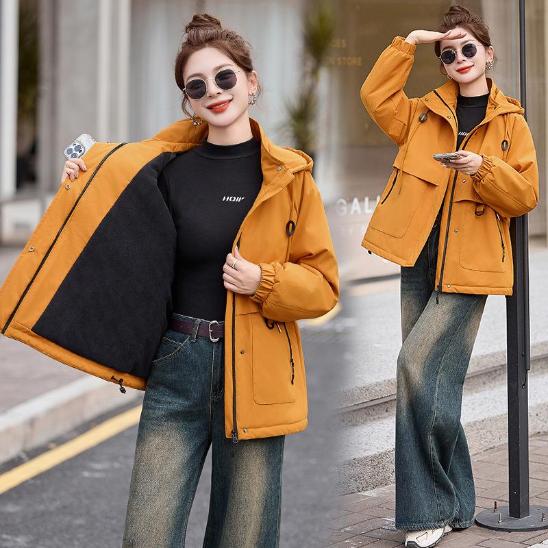 Популярный повседневный свободный флис Инструментальный пирог Преодолевает женскую зимнюю новую куртку для улицы 2XL жёлтый
Популярный повседневный свободный флис Инструментальный пирог Преодолевает женскую зимнюю новую куртку для улицы 2XL жёлтый