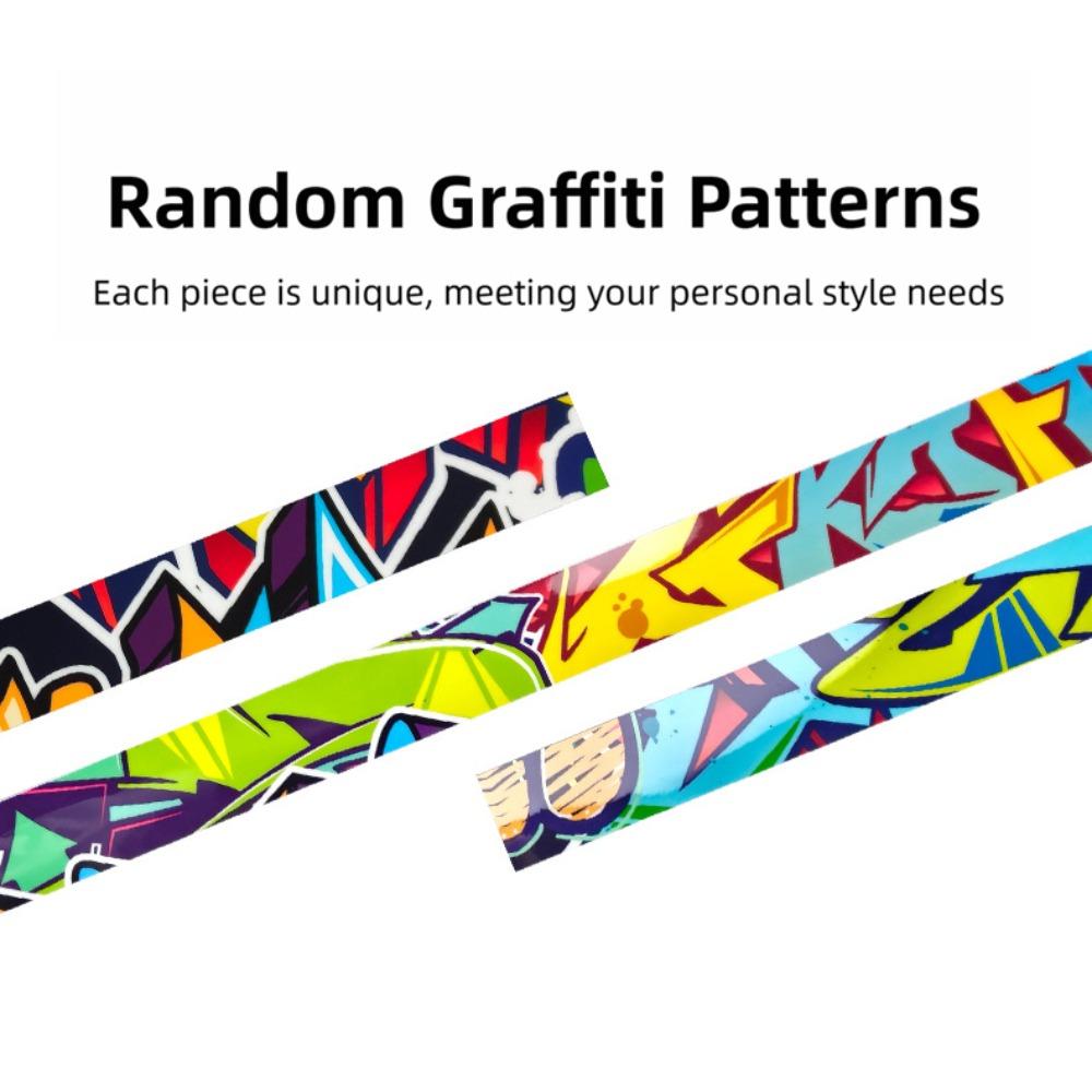 1PC Random Graffiti Pickleball Racket Edge Sticker Scratch-proof Anti-fall Paddle Head Edge Tape Shock Absorption Decor
1PC Random Graffiti Pickleball Racket Edge Sticker Scratch-proof Anti-fall Paddle Head Edge Tape Shock Absorption Decor
