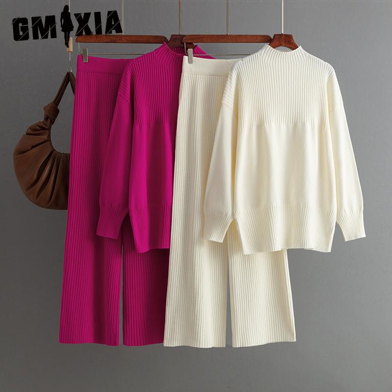 GMXIA Laid-back Style Round-neck Split Sweater Set for Women, Two Loose and Soft Knitted Sweaters for Autumn and Winter One size темно-коричневого кольору
GMXIA Laid-back Style Round-neck Split Sweater Set for Women, Two Loose and Soft Knitted Sweaters for Autumn and Winter One size темно-коричневого кольору