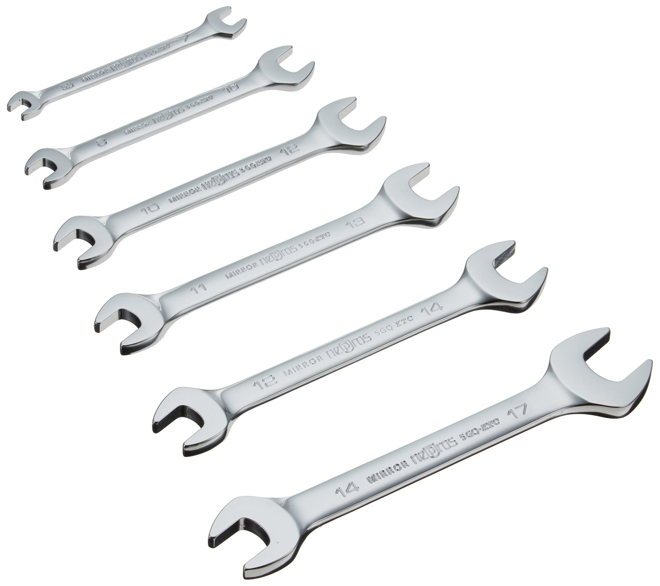 Набор двусторонних гаечных ключей Kyoto Machinery Tools Nepros NTS206 (КТК) серебряный
Набор двусторонних гаечных ключей Kyoto Machinery Tools Nepros NTS206 (КТК) серебряный