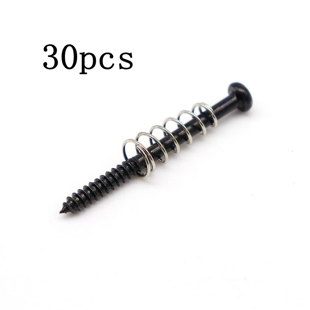 30Pcs Electric Guitar Bass pickups Screw Guitar pickups Fixed adjustment screw Fixing Screw with spring 3×38mm
30Pcs Electric Guitar Bass pickups Screw Guitar pickups Fixed adjustment screw Fixing Screw with spring 3×38mm