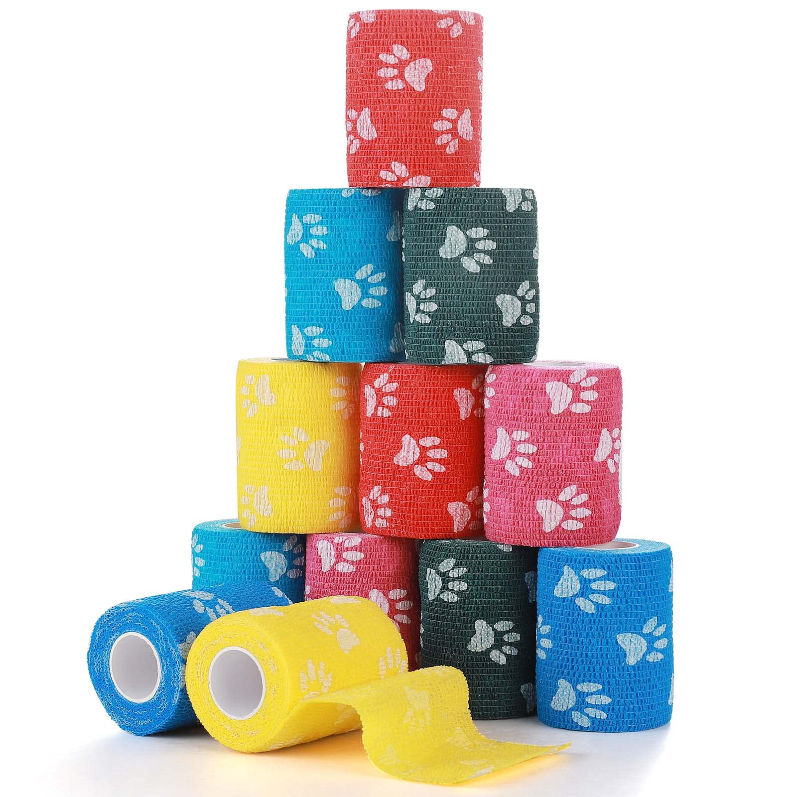 Pet Flex Taping Самоклеящаяся эластичная повязка для домашних животных, собак и кошек, эластичная, дышащая, плотная, 6 рулонов, смешанный нетканый материал, 5 см 4,5 м
Pet Flex Taping Самоклеящаяся эластичная повязка для домашних животных, собак и кошек, эластичная, дышащая, плотная, 6 рулонов, смешанный нетканый материал, 5 см 4,5 м