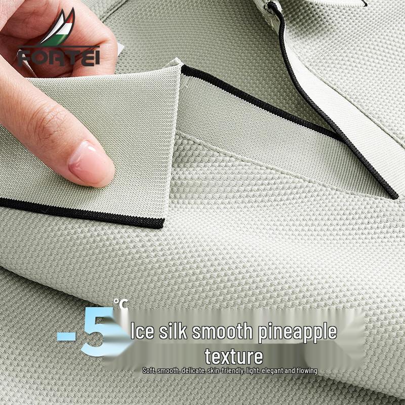 Futing Men s Ice Silk Seamless Pineapple Texture Polo Shirt M
Futing Men s Ice Silk Seamless Pineapple Texture Polo Shirt M