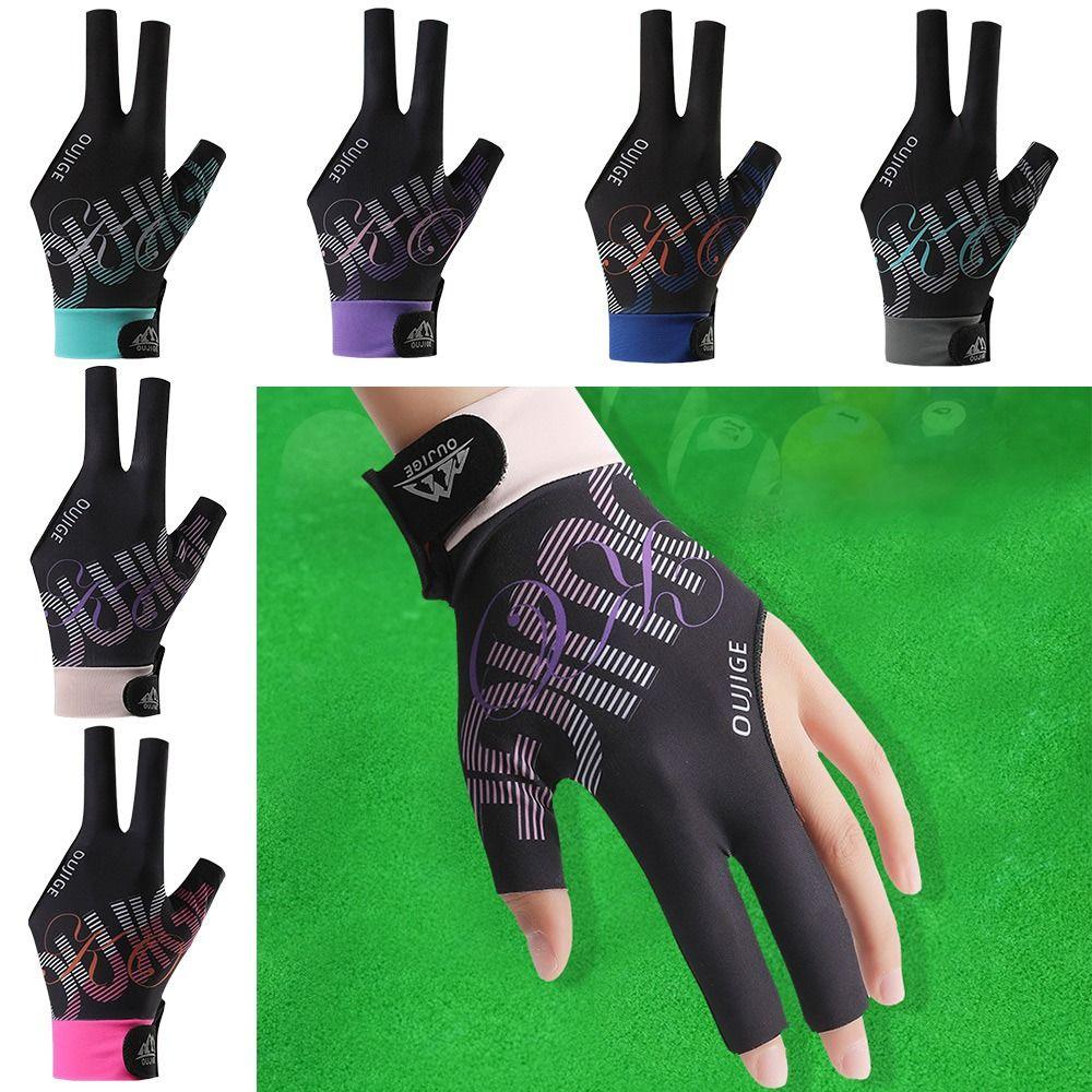 Left Hand Three Fingers Glove Elastic Billiard Training Gloves Billiards Glove Fitness Accessories синій
Left Hand Three Fingers Glove Elastic Billiard Training Gloves Billiards Glove Fitness Accessories синій
