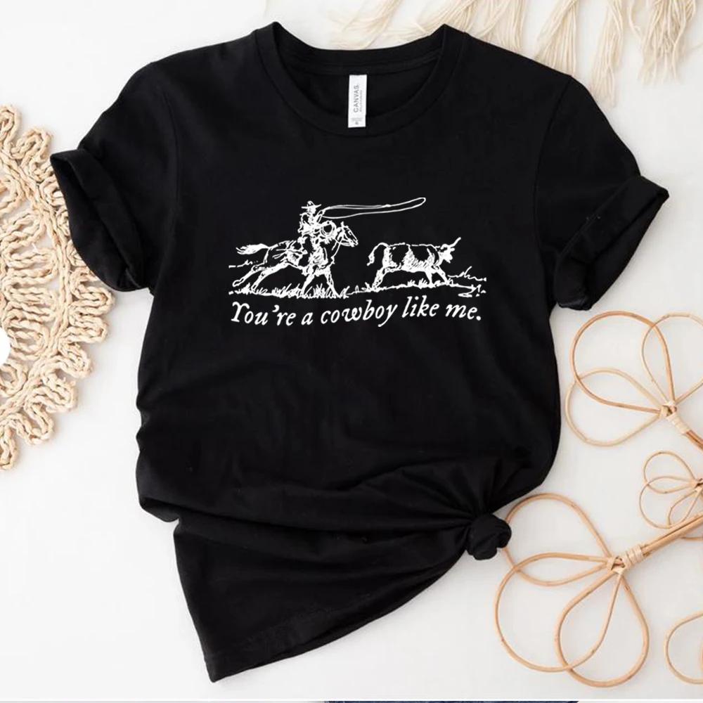 You Are A Cowboy Like Me Tshirt Womens Lyrics Shirt Denim Pattern Shirt YAesthetic Casual Wear Women Clothing Graphic Tshirts 4XL
You Are A Cowboy Like Me Tshirt Womens Lyrics Shirt Denim Pattern Shirt YAesthetic Casual Wear Women Clothing Graphic Tshirts 4XL