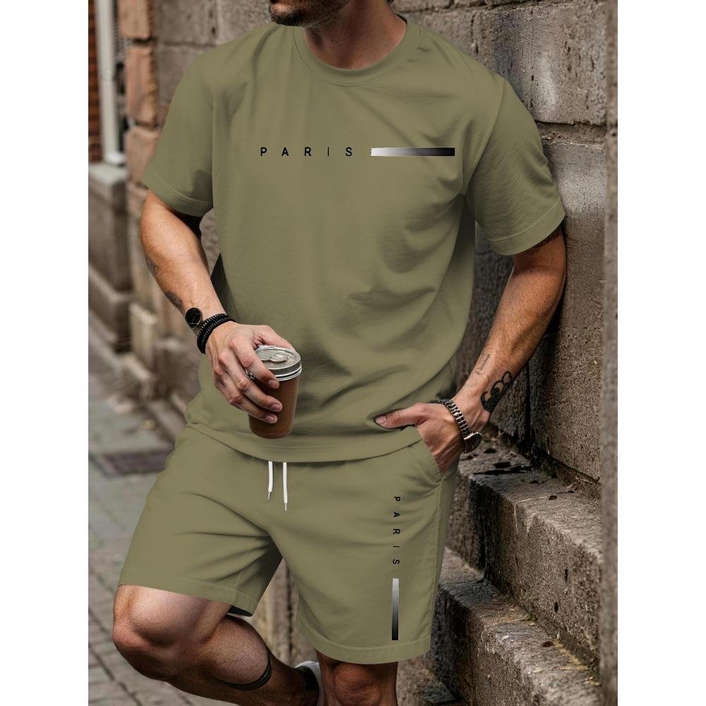 Men S Spring And Summer Casual Short Sleeve And Pants Set S
Men S Spring And Summer Casual Short Sleeve And Pants Set S