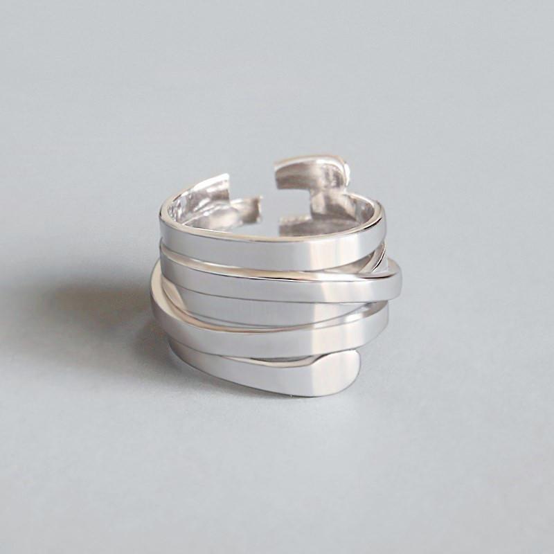 925 Silver Irregular Spring Woman Rings Wedding Vintage Jewelry Punk Accessories GaaBou Jewellery resizable
925 Silver Irregular Spring Woman Rings Wedding Vintage Jewelry Punk Accessories GaaBou Jewellery resizable