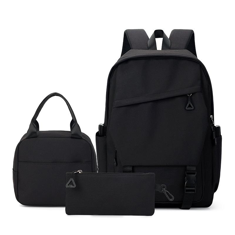 3pcs/set Campus Student Backpack, Boys Girls School Bags for Teen Men Women Tote Bag and Clutch Pocket , Solid Color Travel Bag чёрный
3pcs/set Campus Student Backpack, Boys Girls School Bags for Teen Men Women Tote Bag and Clutch Pocket , Solid Color Travel Bag чёрный