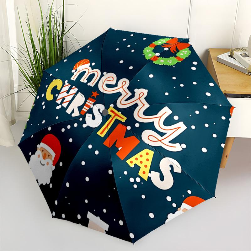 1pc Christmas Decorations Automatic Folding Umbrella - 8-Rib Automatic Open/Close, Portable Collapsible Compact Umbrella yy251218074
1pc Christmas Decorations Automatic Folding Umbrella - 8-Rib Automatic Open/Close, Portable Collapsible Compact Umbrella yy251218074