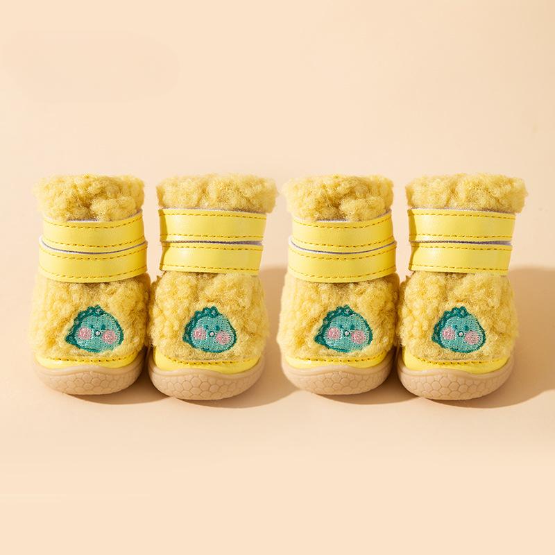 Зимняя обувь для собак, теплые плюшевые ботинки, тедди, чем медведь, зимняя уличная плюшевая нескользящая износостойкая обувь для питомцев Size 5:5.7 * 4.5cm (13-8.5kg)
Зимняя обувь для собак, теплые плюшевые ботинки, тедди, чем медведь, зимняя уличная плюшевая нескользящая износостойкая обувь для питомцев Size 5:5.7 * 4.5cm (13-8.5kg)