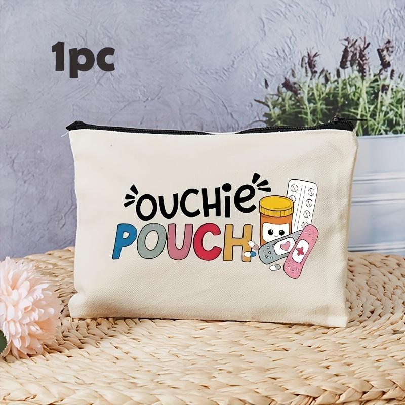 Pouch Canvas Zipper Bag Black with Colorful OUCHI Print, Versatile Travel Organizer for Cosmetics & Essentials, Unisex Design Novelty Purse
Pouch Canvas Zipper Bag Black with Colorful OUCHI Print, Versatile Travel Organizer for Cosmetics & Essentials, Unisex Design Novelty Purse