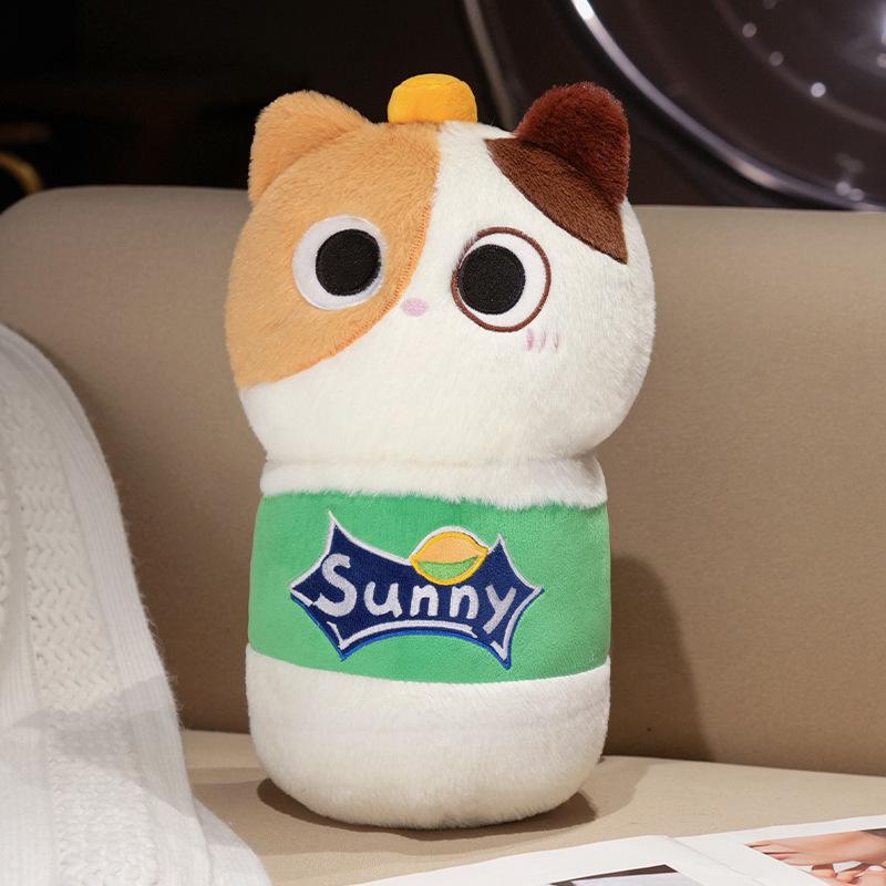New summer drink cat doll wedding birthday gift claw doll machine plush toy 25*40cm(460g)
New summer drink cat doll wedding birthday gift claw doll machine plush toy 25*40cm(460g)