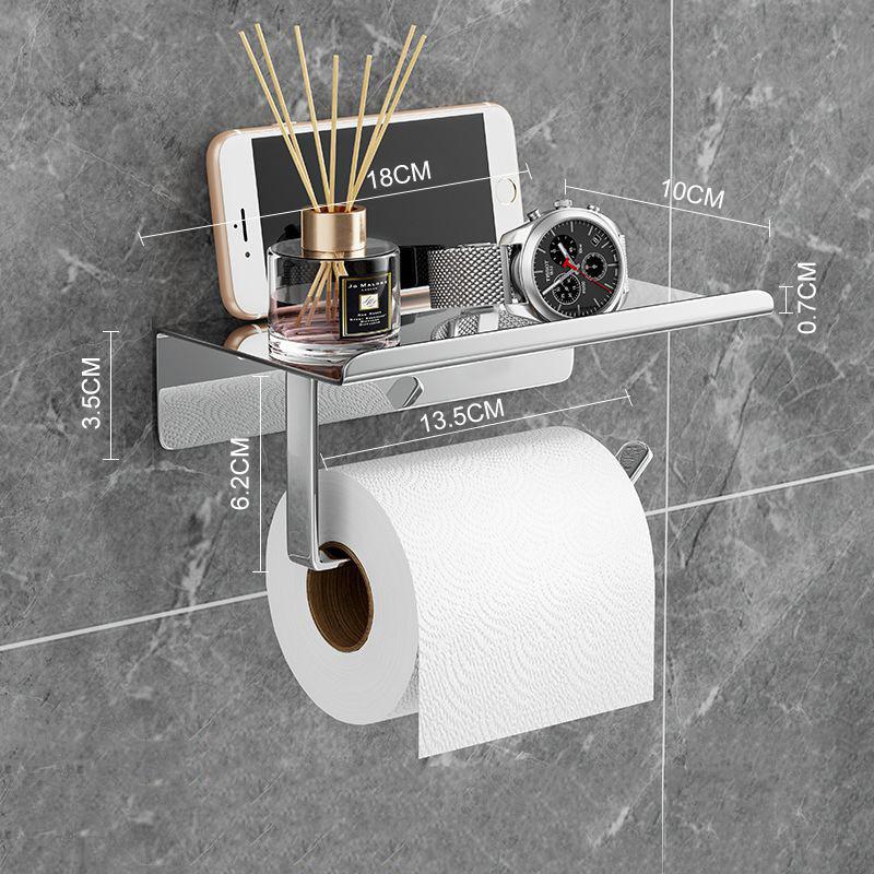 Нержавеющая сталь держатель для туалетной бумаги, рулона санитарной бумаги, многофункциональная полка для мобильного телефона, стойка для хранения дома серебряный
Нержавеющая сталь держатель для туалетной бумаги, рулона санитарной бумаги, многофункциональная полка для мобильного телефона, стойка для хранения дома серебряный