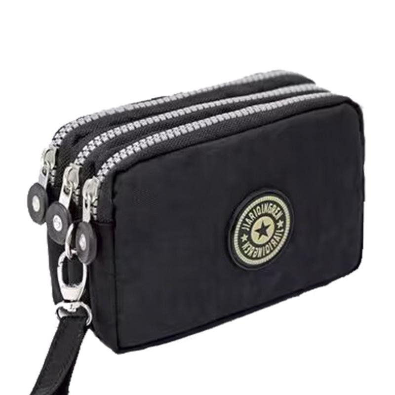 Женская сумка-клатч с тремя молниями, джинсовая сумка для телефона, небольшой кошелек, портативная сумка для макияжа
Женская сумка-клатч с тремя молниями, джинсовая сумка для телефона, небольшой кошелек, портативная сумка для макияжа