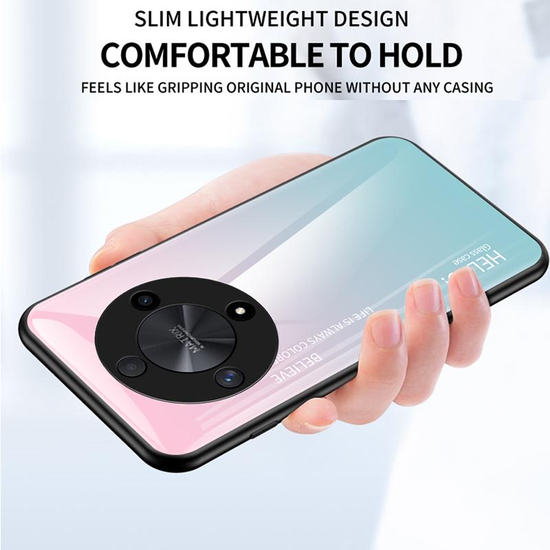 Phone Cover for Honor X9b 5G/Magic6 Lite 5G Anti-drop Case Tempered Glass+PC+TPU Gradient Red Black
Phone Cover for Honor X9b 5G/Magic6 Lite 5G Anti-drop Case Tempered Glass+PC+TPU Gradient Red Black