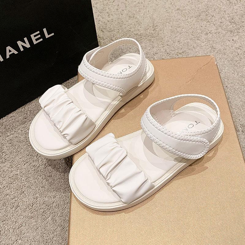 Korean clouds pleated thick-soled shit-stepping sandals women s shoes summer 2025 new casual flat-soled Roman shoes 40 бежевый
Korean clouds pleated thick-soled shit-stepping sandals women s shoes summer 2025 new casual flat-soled Roman shoes 40 бежевый