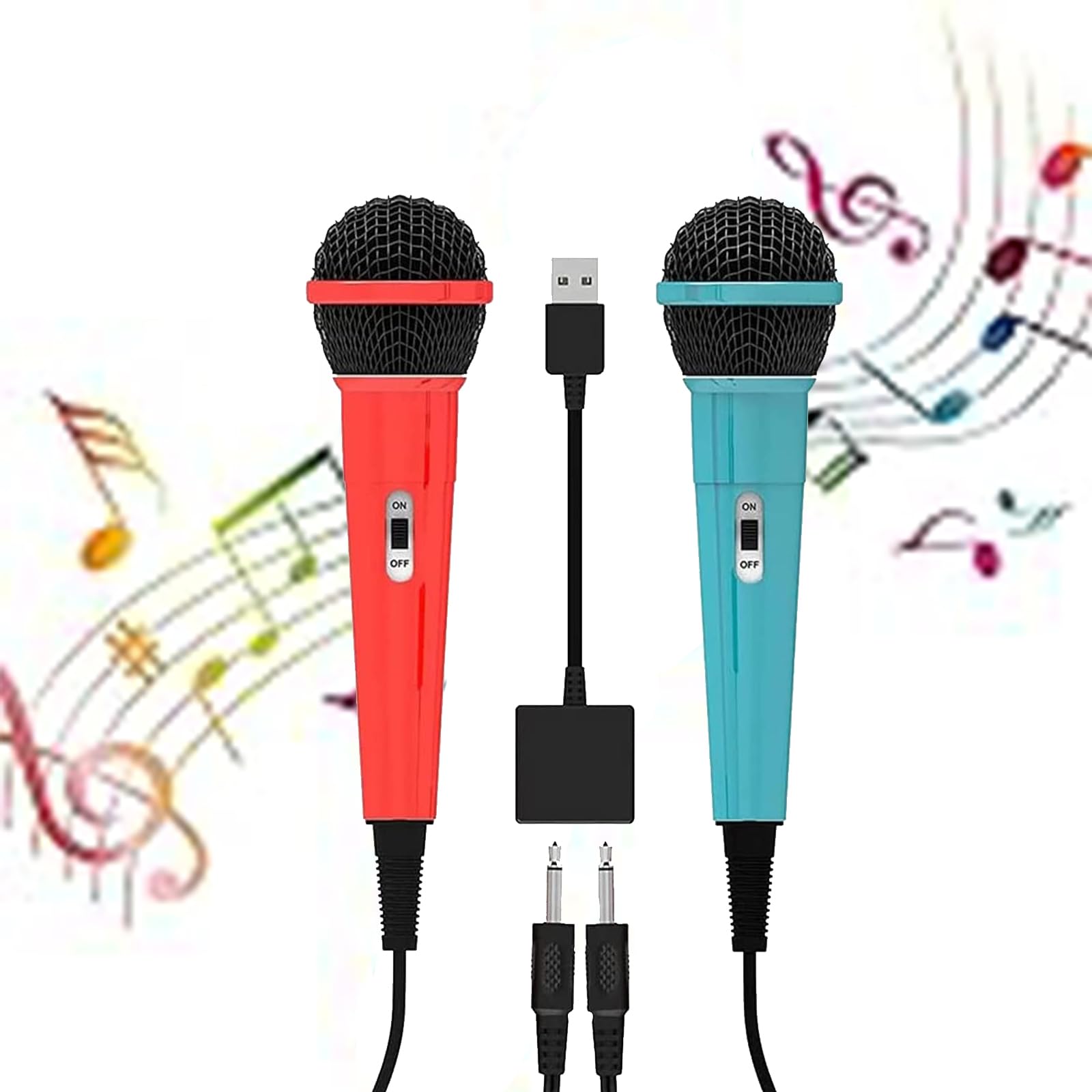 Elnicec Karaoke Microphone for Switch Upgraded Wired Microphone for Nintendo Switch 2 Pieces USB High Sound Collection Power Two People Can Sing at
Elnicec Karaoke Microphone for Switch Upgraded Wired Microphone for Nintendo Switch 2 Pieces USB High Sound Collection Power Two People Can Sing at
