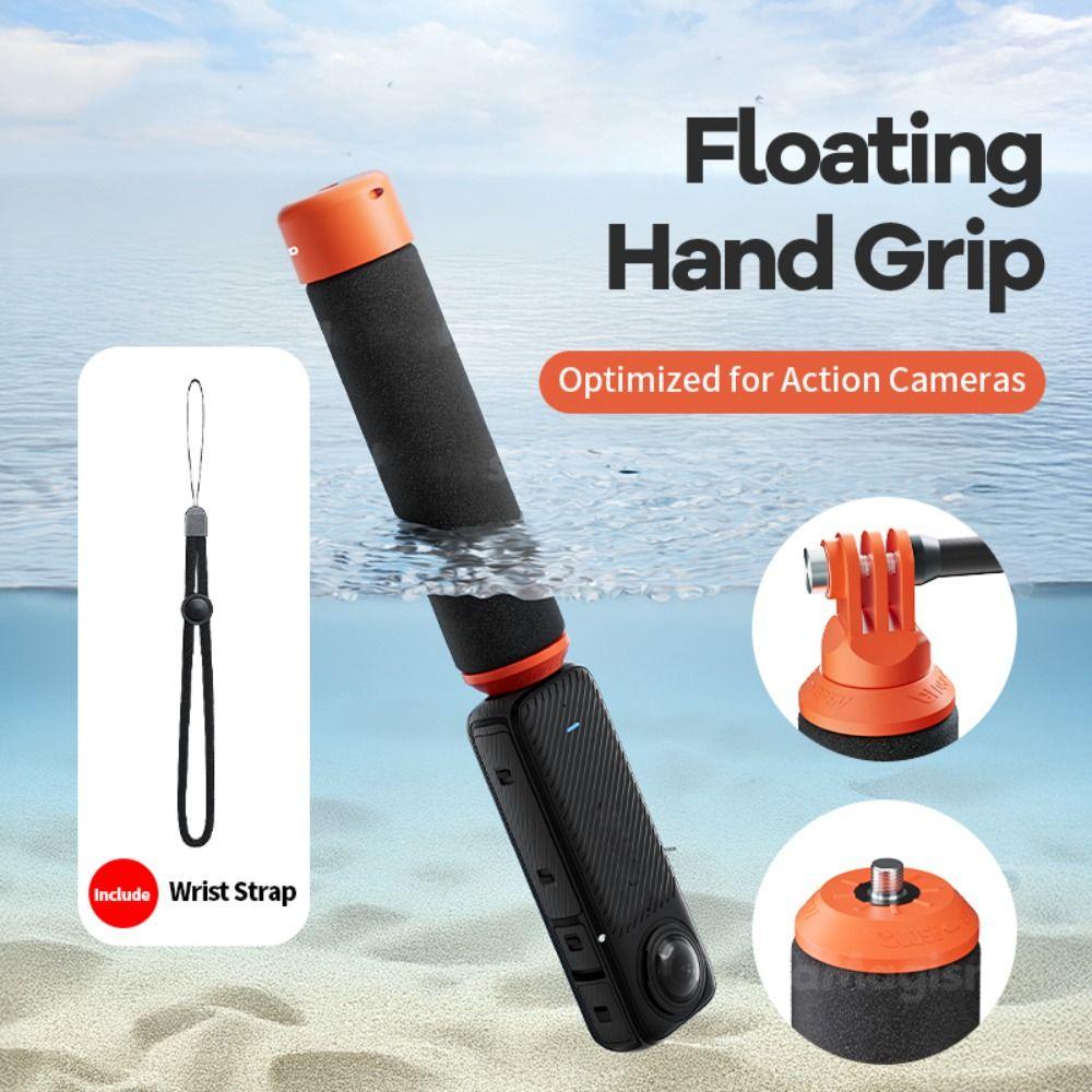 1/4 Screw Hole Floating Hand Grip for Insta360 X5/X4/Ace Pro 2/DJI Action 5 Pro/4 Buoyancy Stick
1/4 Screw Hole Floating Hand Grip for Insta360 X5/X4/Ace Pro 2/DJI Action 5 Pro/4 Buoyancy Stick
