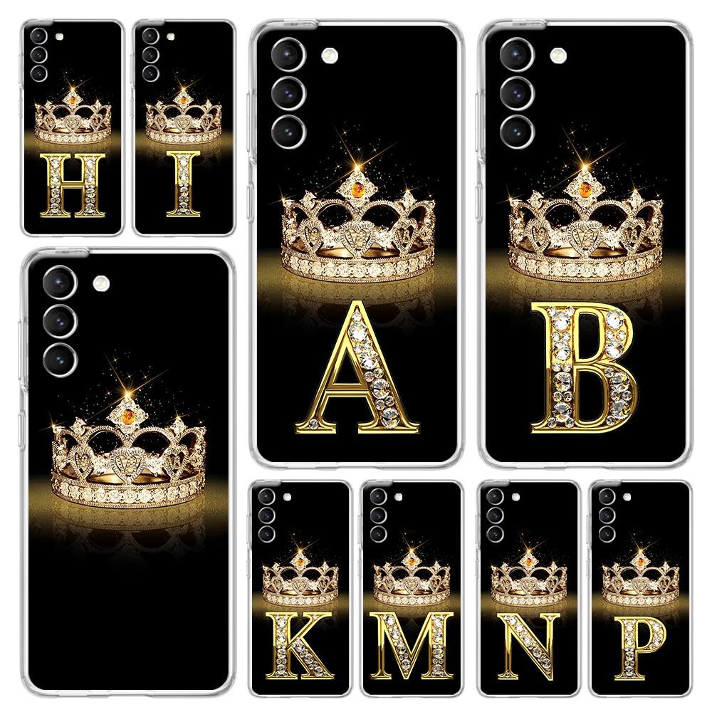 Phone Case For Samsung Galaxy S24 Plus S23 S22 S21 S20 FE Ultra 5G S10 S10E S9 Soft Clear Cover Diamond Crown Letter 26 Letters
Phone Case For Samsung Galaxy S24 Plus S23 S22 S21 S20 FE Ultra 5G S10 S10E S9 Soft Clear Cover Diamond Crown Letter 26 Letters