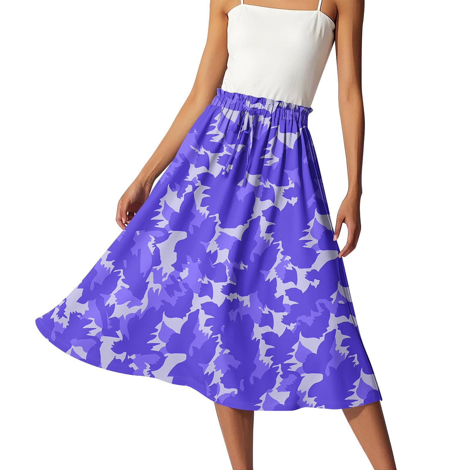 Women s Casual High Waist Drawstring A-line Skirt Printing Skirt S фіолетовий
Women s Casual High Waist Drawstring A-line Skirt Printing Skirt S фіолетовий