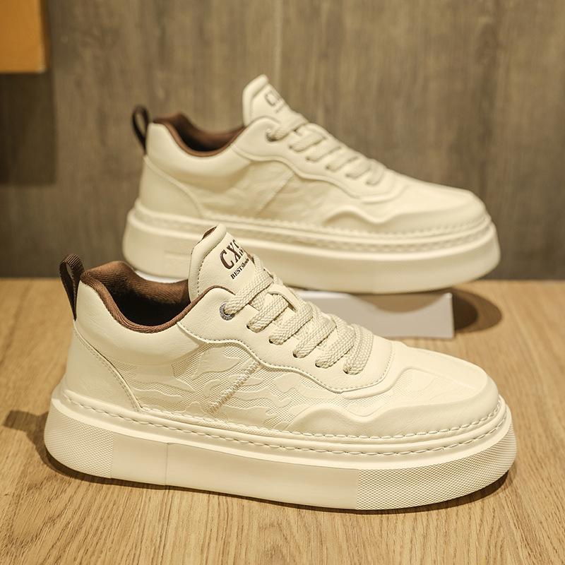 Autumn men s shoes high-end versatile white board shoes men s casual leather shoes sports heightening leather surface white shoes trendy shoes 39
Autumn men s shoes high-end versatile white board shoes men s casual leather shoes sports heightening leather surface white shoes trendy shoes 39