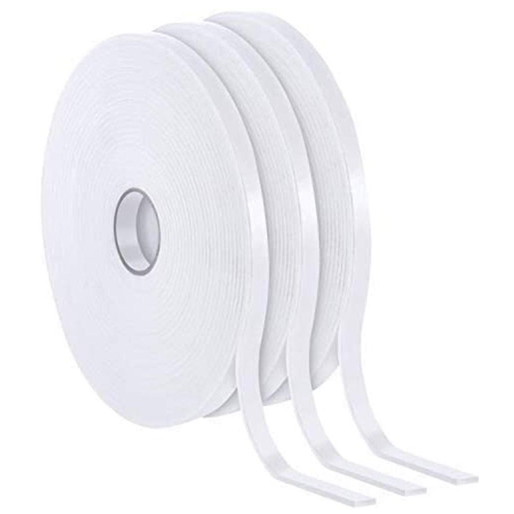 3 Rolls Soft 2 Sided Tape White Sponge Mounting Tape Double Sided Tape Adhesive Tape Foam Tape
3 Rolls Soft 2 Sided Tape White Sponge Mounting Tape Double Sided Tape Adhesive Tape Foam Tape