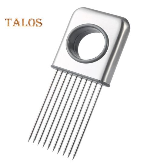 Держатель для лука с эргономичной ручкой из нержавеющей стали, приспособление для нарезки говядины, овощерезка, для картофеля, помидоров, моркови, фруктов, лимонов, мяса, кухонный гаджет серебряный
Держатель для лука с эргономичной ручкой из нержавеющей стали, приспособление для нарезки говядины, овощерезка, для картофеля, помидоров, моркови, фруктов, лимонов, мяса, кухонный гаджет серебряный