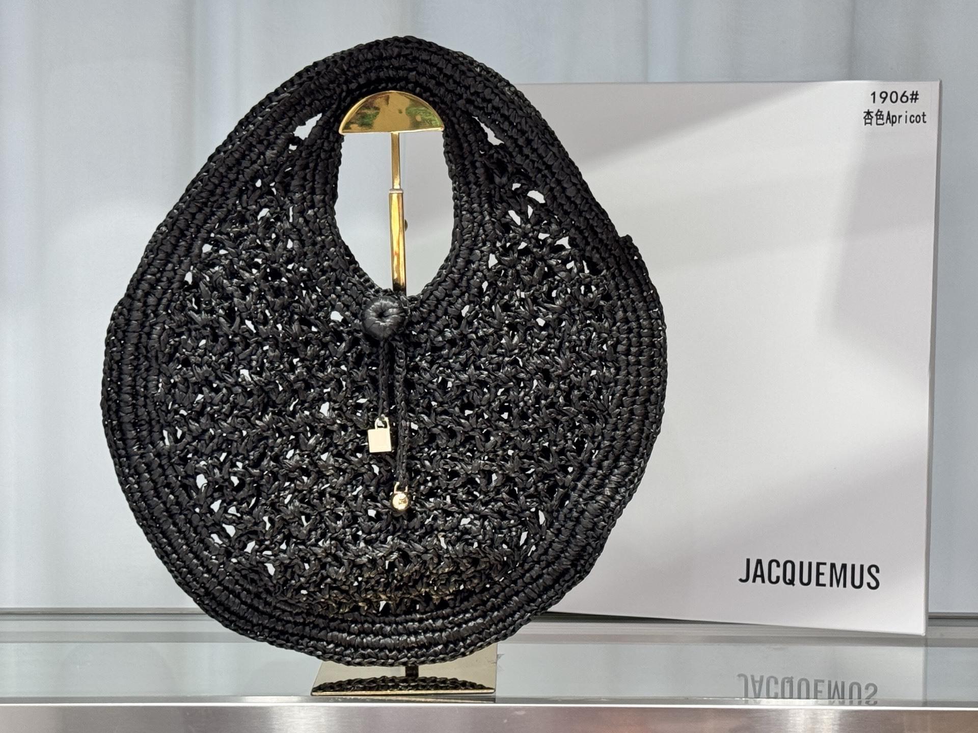 2025 Нова французька Jacquemus Ретро Ажурна плетена сумка з трави Лафіт Сумка-тоут для відпустки Жіноча Size: 40X11.5cm чорний
2025 Нова французька Jacquemus Ретро Ажурна плетена сумка з трави Лафіт Сумка-тоут для відпустки Жіноча Size: 40X11.5cm чорний