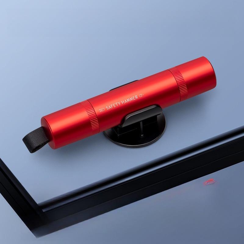 1 pack, emergency safety hammer, car window breaker, belt cutter, portable car home escape tool червоний
1 pack, emergency safety hammer, car window breaker, belt cutter, portable car home escape tool червоний