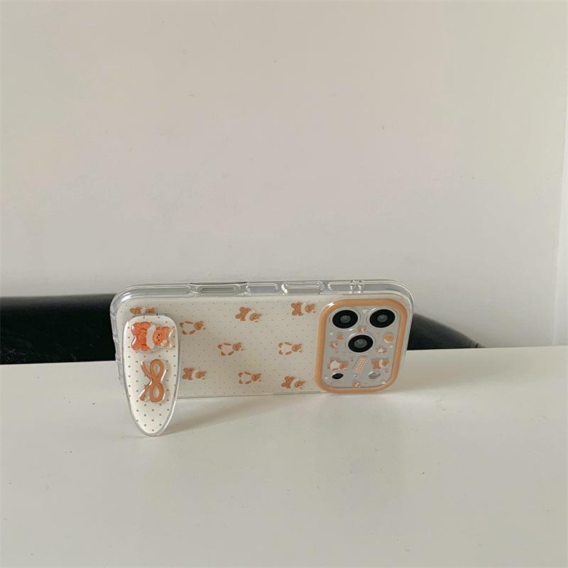 Korean Style Polka Dot Bear Stand Phone Case for iPhone iPhone 15 Pro Max
Korean Style Polka Dot Bear Stand Phone Case for iPhone iPhone 15 Pro Max