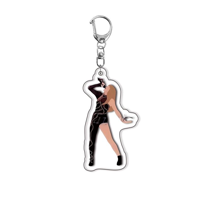 Popular American Singer Acrylic Keychain Cute Cartoon Character Key Ring Accessories Bag Pendant Fans Gift 6 cm
Popular American Singer Acrylic Keychain Cute Cartoon Character Key Ring Accessories Bag Pendant Fans Gift 6 cm