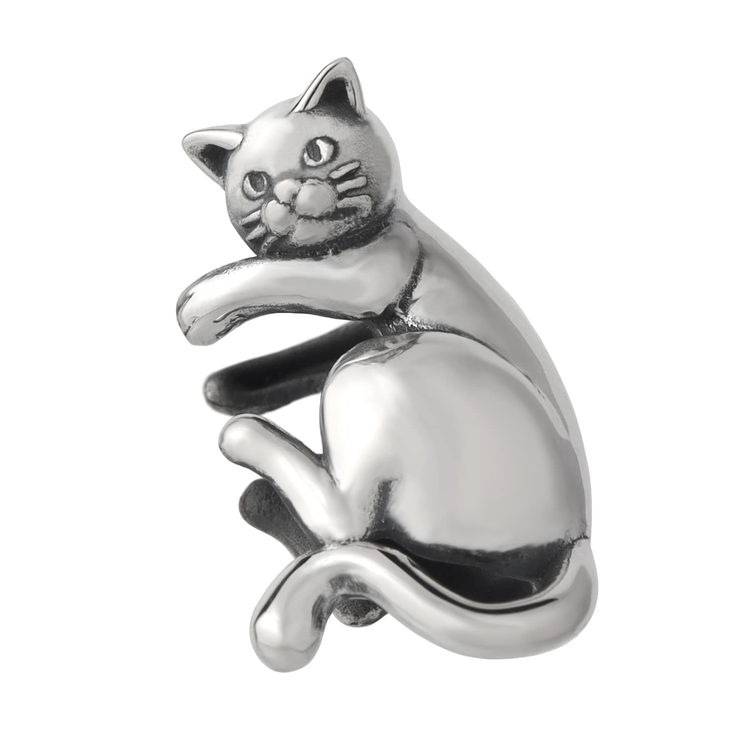 Sync Note by Dr. Monroe Cat Ear Cuff (1 Piece) for Left Ear, Women s, 925 Sterling Silver, Cat Design
Sync Note by Dr. Monroe Cat Ear Cuff (1 Piece) for Left Ear, Women s, 925 Sterling Silver, Cat Design