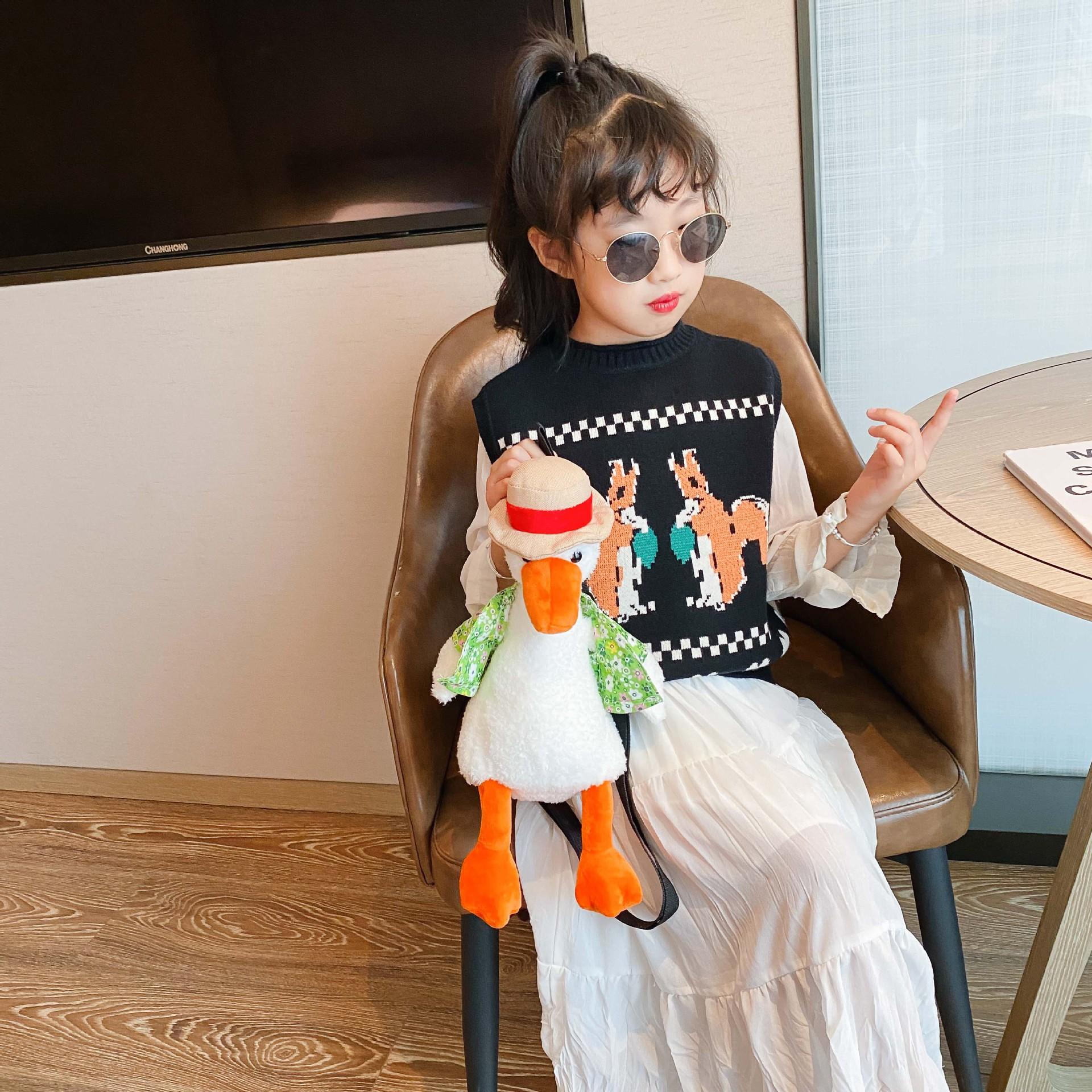 Cute come on duck doll little yellow duck plush toy ugly cute duck doll vacation rag doll чорний
Cute come on duck doll little yellow duck plush toy ugly cute duck doll vacation rag doll чорний