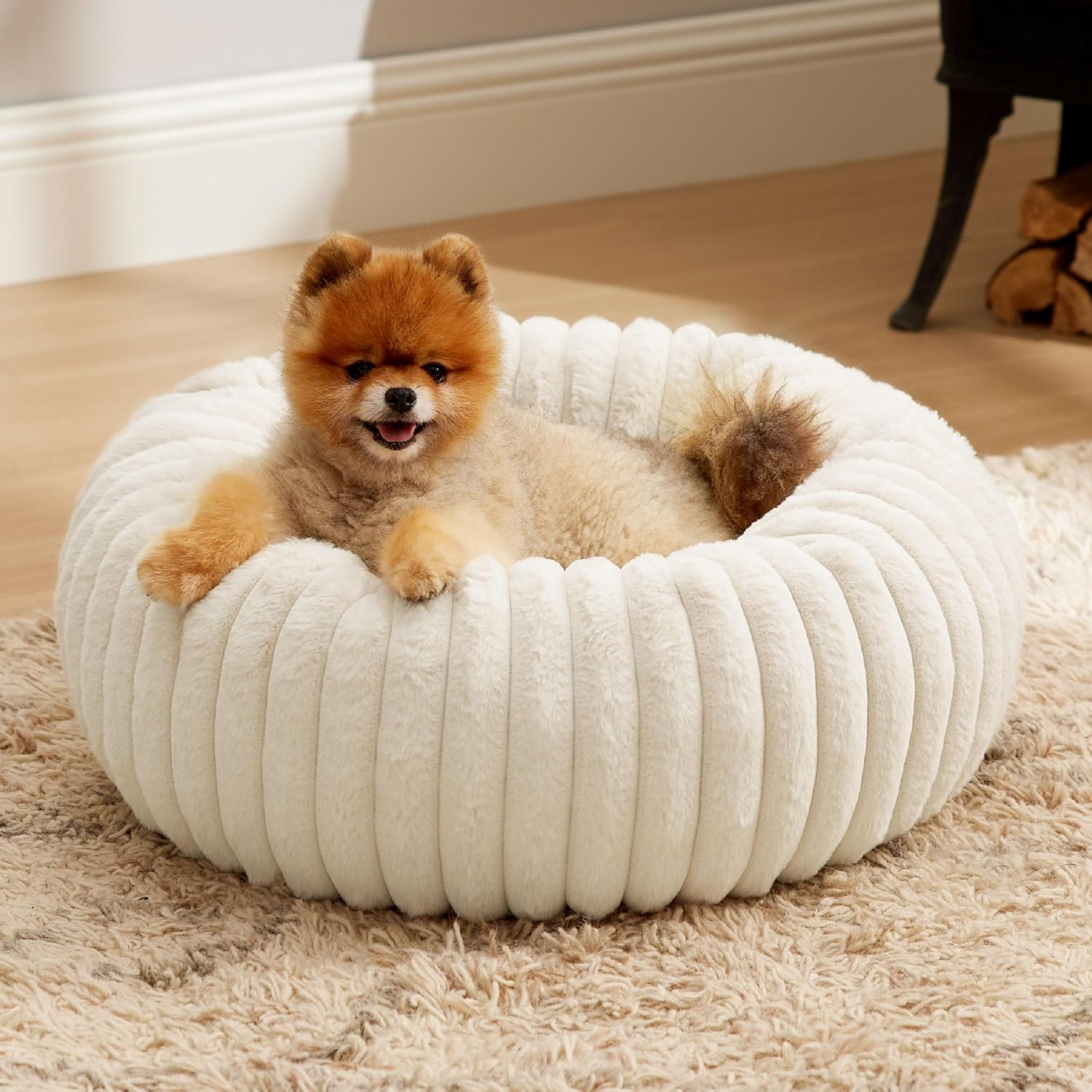 Donut Large Dog Bed 23x23x7 inches with Waterproof Dog Blankets for Medium Dogs 25 x35 , Cream United States
Donut Large Dog Bed 23x23x7 inches with Waterproof Dog Blankets for Medium Dogs 25 x35 , Cream United States