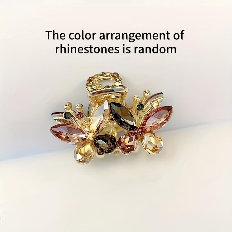 Exquisite Butterfly Small Claw Clip, Elegant Bangs Clip, Back-of-Head Shark Clip Hair Claw for Women, High-End Light Luxury Hair Accessory
Exquisite Butterfly Small Claw Clip, Elegant Bangs Clip, Back-of-Head Shark Clip Hair Claw for Women, High-End Light Luxury Hair Accessory